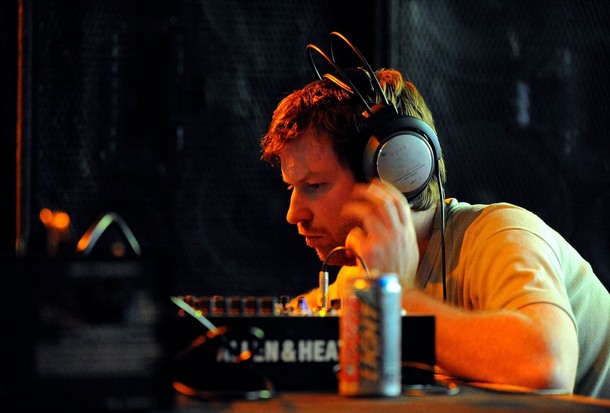 INDIO, CA - APRIL 25:  Dj Aphex Twin performs during day 1 of the Coachella Valley Music and Arts Festival at the Empire Polo Field on April 25, 2008 in Indio, California.  (Photo by Charley Gallay/Getty Images)