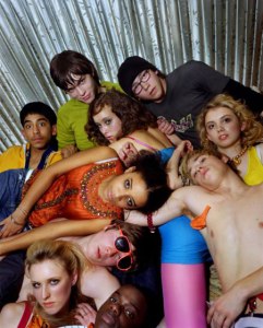 Skins Season 1 & 2 Group Promo Shoot